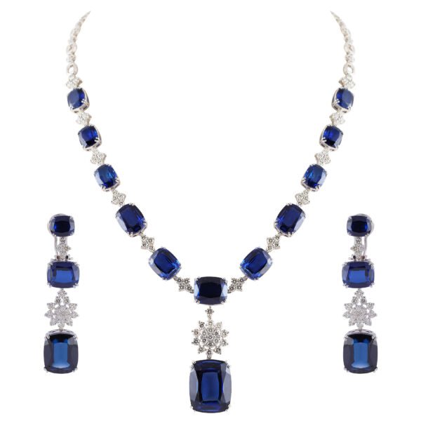 Diamond necklace - Navkkar Jewellers
