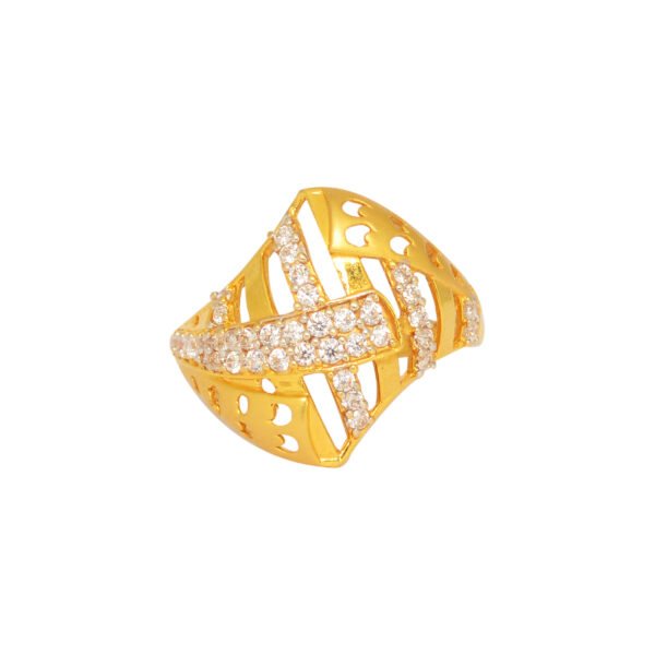 Gold ladies ring - Navkkar Jewellers