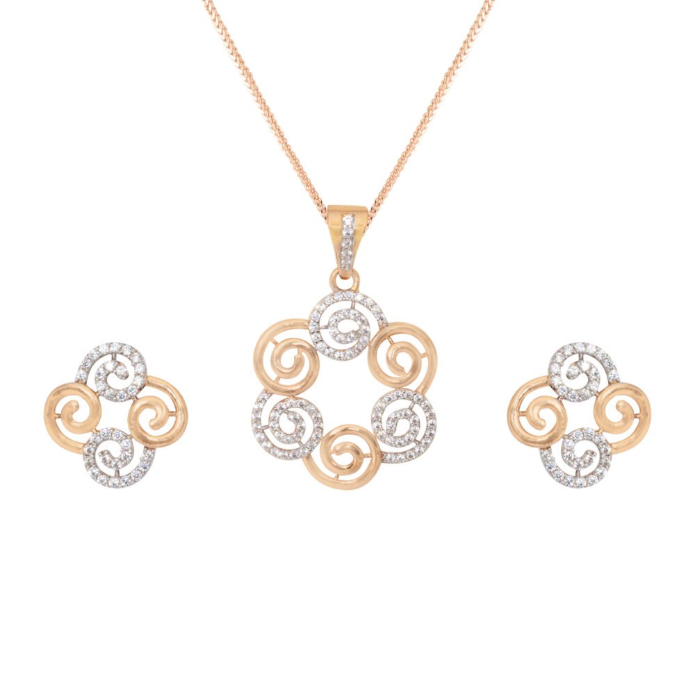 Italian pendant set- Navkkar Jewellers