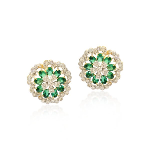 diamond earrings - Navkkar Jewellers
