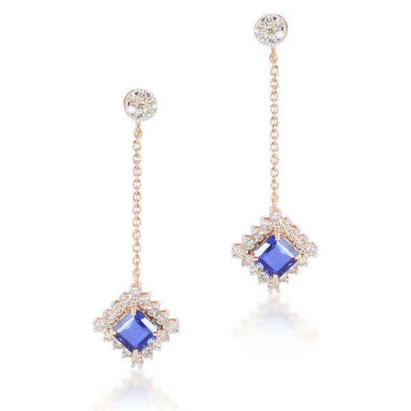 Diamond earrings - Navkkar Jewellers