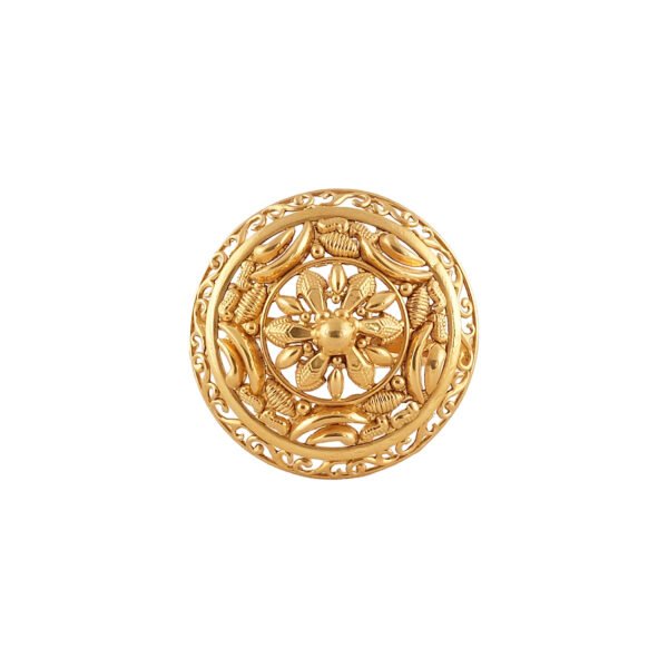 Gold ladies ring- Navkkar Jewellers
