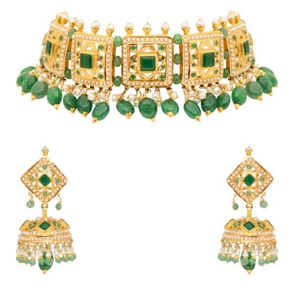 jadau necklace set - Navkkar Jewellers