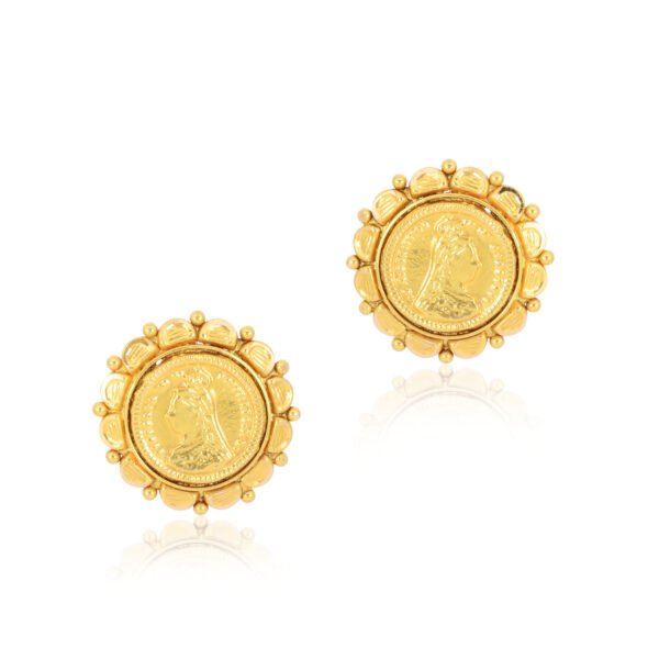 gold earrings - navkkar jewellers