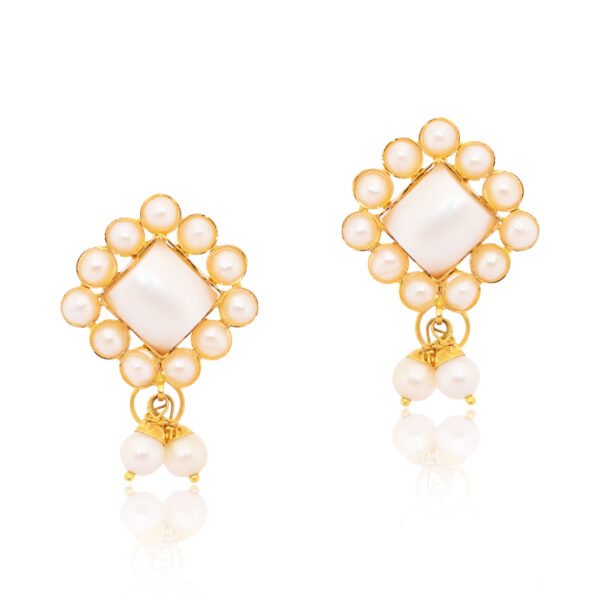 jadau earrings - Navkkar Jewellers