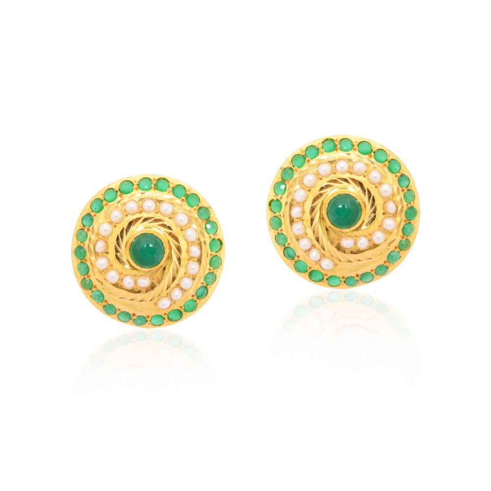 Jadau earrings - Navkkar Jewellers