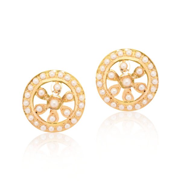 jadau earrings - Navkkar Jewellers