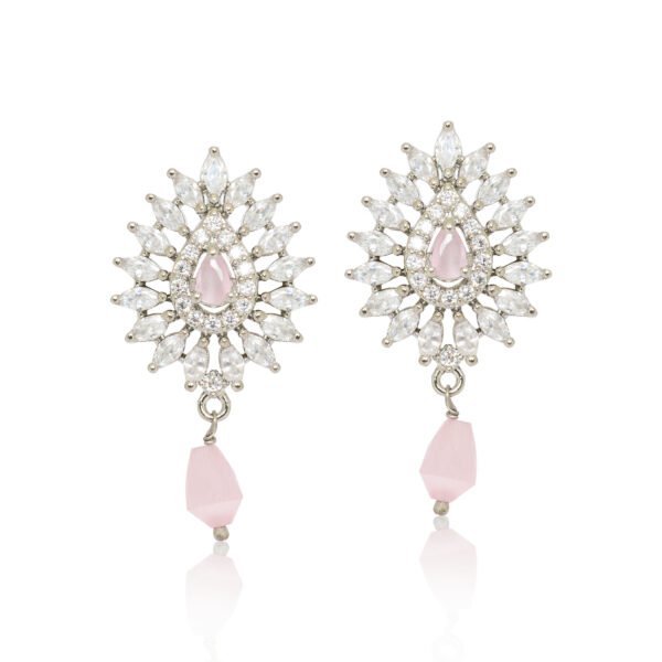silver earrings