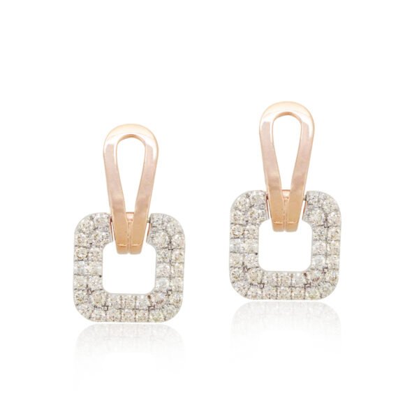 Diamond earrings - Navkkar Jewellers