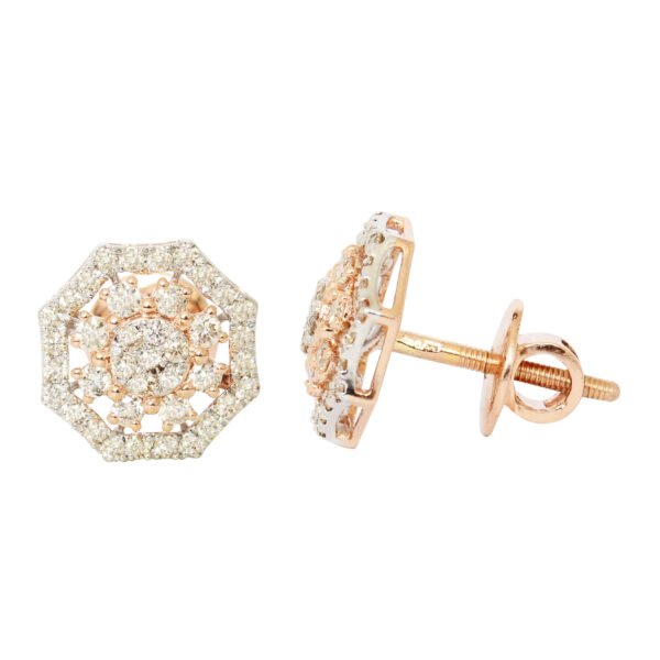 diamond earrings - Navkkar Jewellers