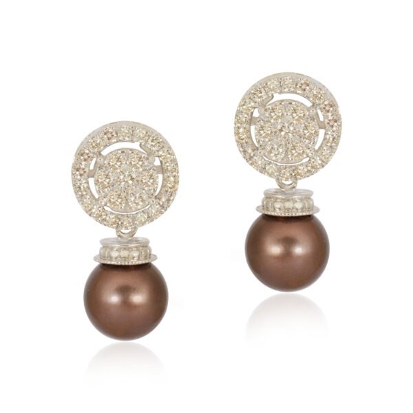Diamond earrings - Navkkar Jewellers