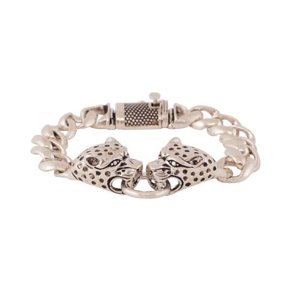 Silver gents bracelet - Navkkar Jewellers