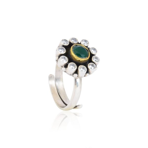Silver toe ring - Navkkar Jewellers